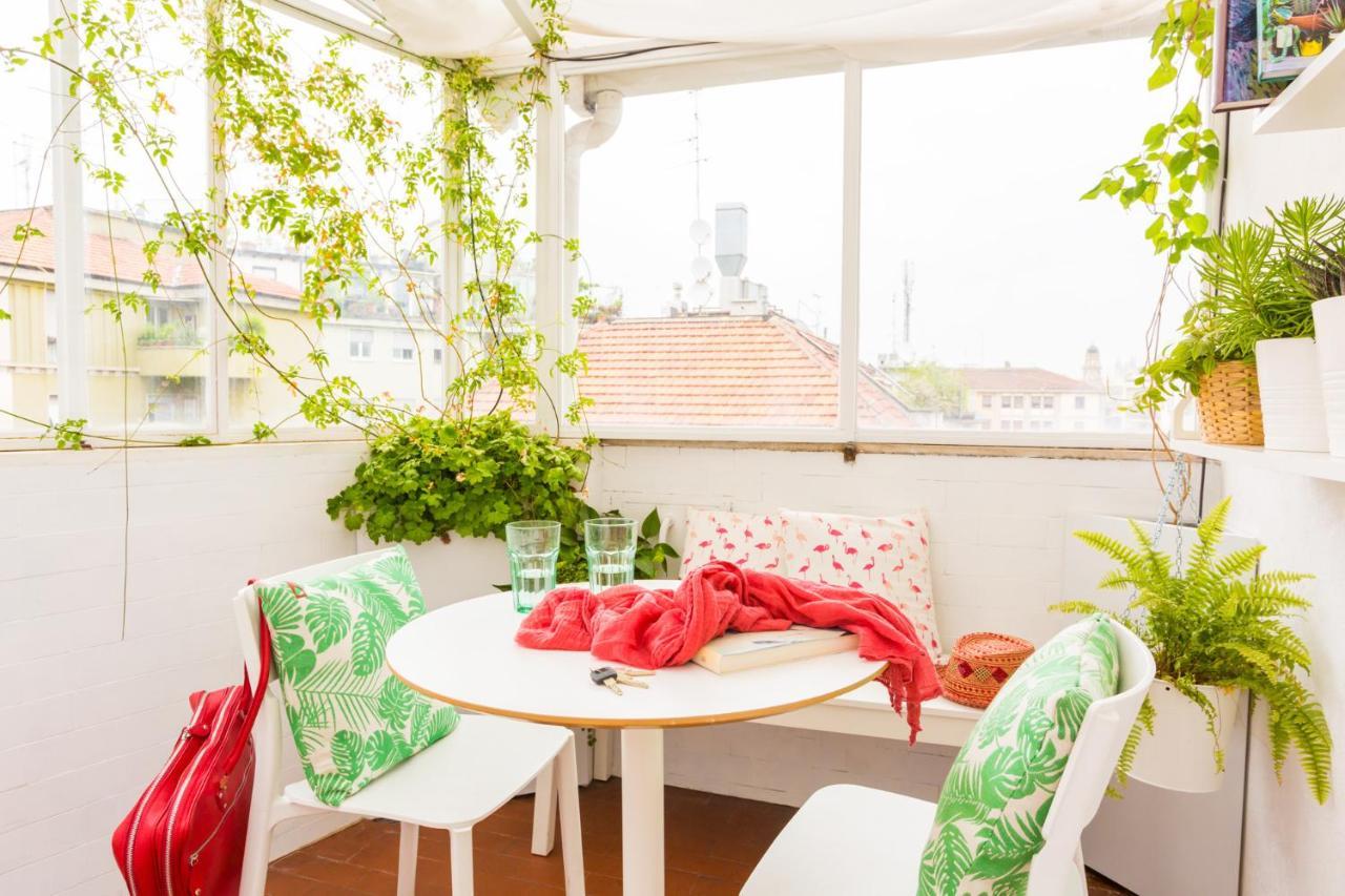Duomo Views, Light, Jungle-Inspired Studio With Terrace Milán Exterior foto